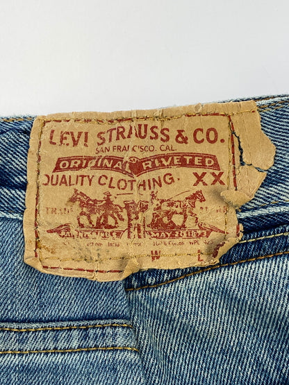 【中古品】【メンズ】 RICA LEWIS リカ ルイス リメイクデニム ジーンズ デニムパンツ メンズ ボトムス 153-260710-em-46-min カラー：インディゴブルー 万代Net店