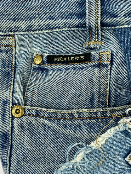 【中古品】【メンズ】 RICA LEWIS リカ ルイス リメイクデニム ジーンズ デニムパンツ メンズ ボトムス 153-260710-em-46-min カラー：インディゴブルー 万代Net店