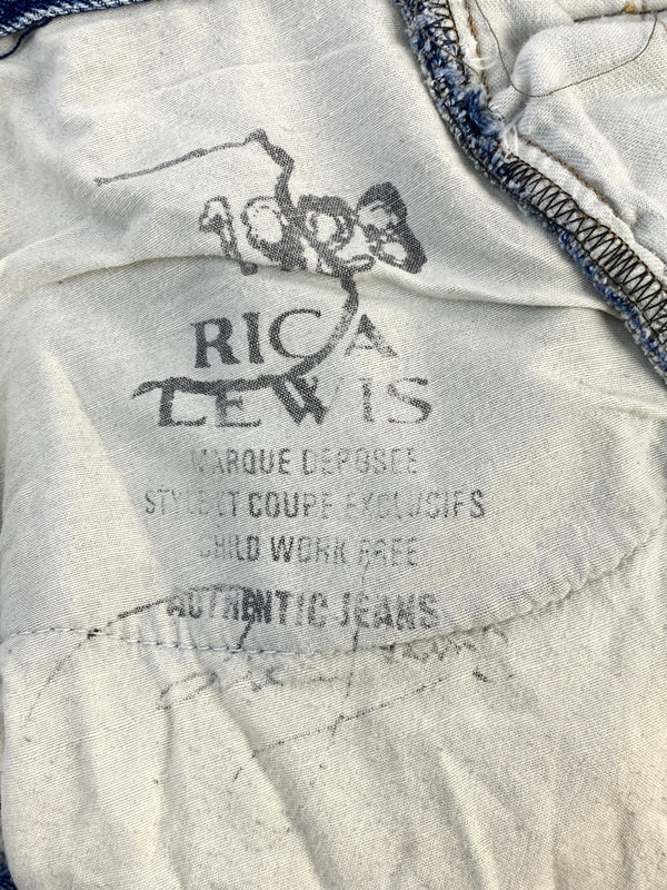 【中古品】【メンズ】 RICA LEWIS リカ ルイス リメイクデニム ジーンズ デニムパンツ メンズ ボトムス 153-260710-em-46-min カラー：インディゴブルー 万代Net店