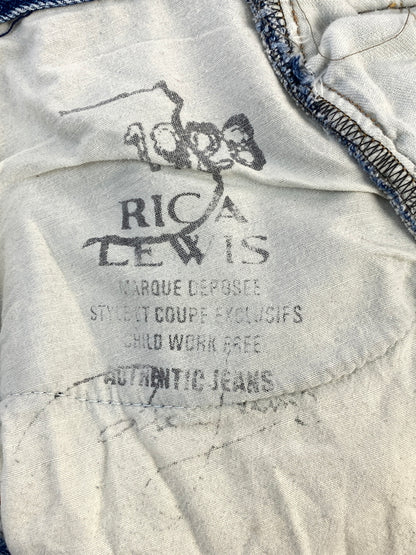 【中古品】【メンズ】 RICA LEWIS リカ ルイス リメイクデニム ジーンズ デニムパンツ メンズ ボトムス 153-260710-em-46-min カラー：インディゴブルー 万代Net店