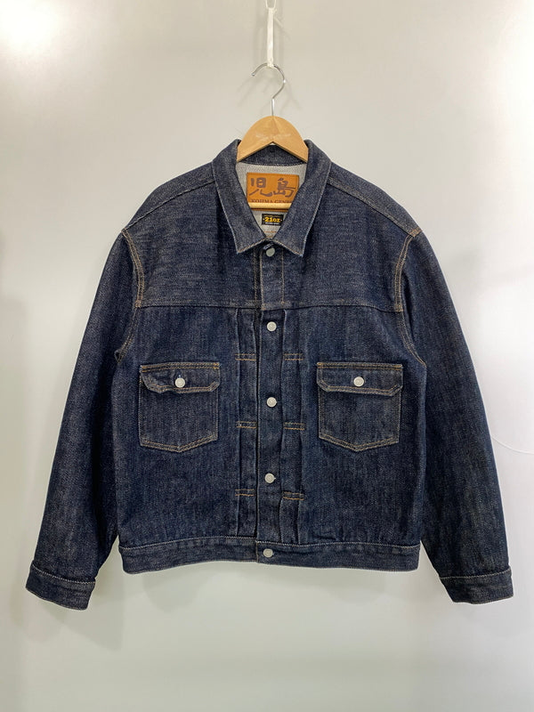 【中古品】【メンズ】 KOJIMA GENES 児島ジーンズ 21OZ 2ND TYPE DENIM JACKET デニムジャケット アウター 145-260707-yn-03-min サイズ：XXL カラー：インディゴ 万代Net店