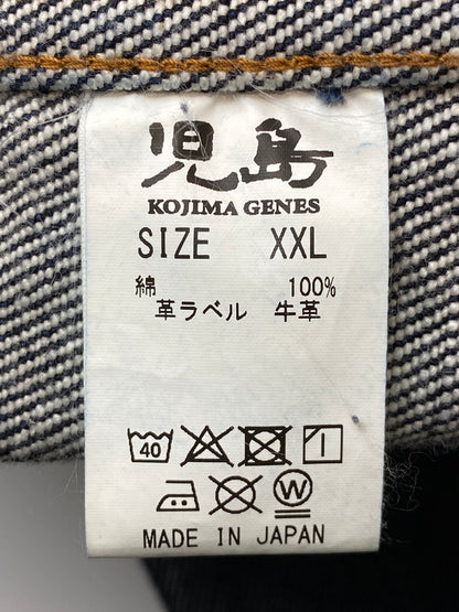 【中古品】【メンズ】 KOJIMA GENES 児島ジーンズ 21OZ 2ND TYPE DENIM JACKET デニムジャケット アウター 145-260707-yn-03-min サイズ：XXL カラー：インディゴ 万代Net店