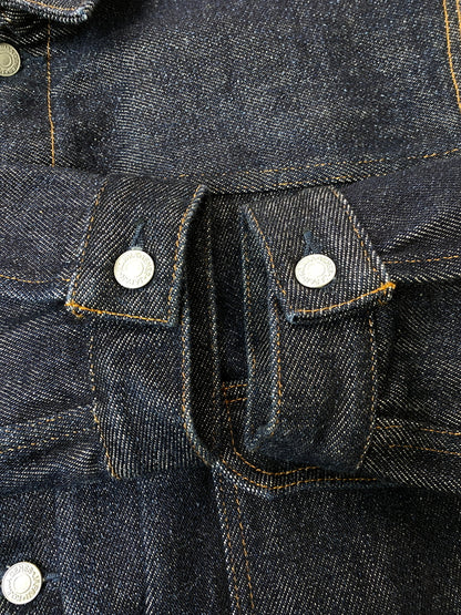 【中古品】【メンズ】 KOJIMA GENES 児島ジーンズ 21OZ 2ND TYPE DENIM JACKET デニムジャケット アウター 145-260707-yn-03-min サイズ：XXL カラー：インディゴ 万代Net店