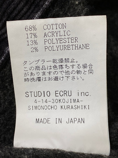 【中古品】【メンズ】 FOB FACTORY エフオービーファクトリー BLANKET DENIM COVERALL F2385 ブランケット デニム カバーオール アウター 145-260707-yn-01-min サイズ：L カラー：インディゴ 万代Net店