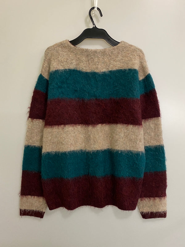 【中古品】【メンズ】 B:MING BY BEAMS ビーミング バイ ビームス MOHAIR CARDIGAN 92-15-0327-286 モヘア カーディガン メンズ トップス 147-260710-em-79-min サイズ：L カラー：マルチカラー 万代Net店