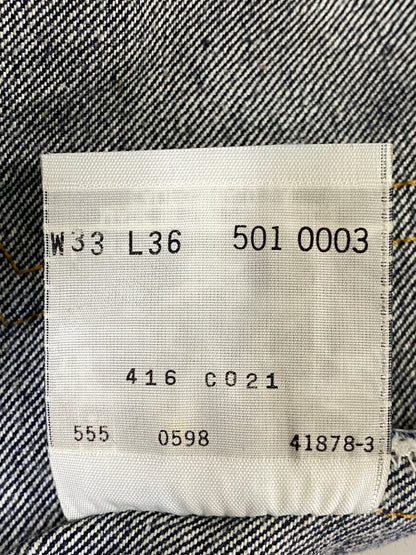 【中古品】【メンズ】 LEVI'S リーバイス 98年製 バレンシア製 501XX DENIM PANTS 501XX デニムパンツ メンズ ボトムス ヴィンテージ ジーンズ ジーパン 157-260710-em-76-min サイズ：W33×L36 カラー：インディゴブルー 万代Net店