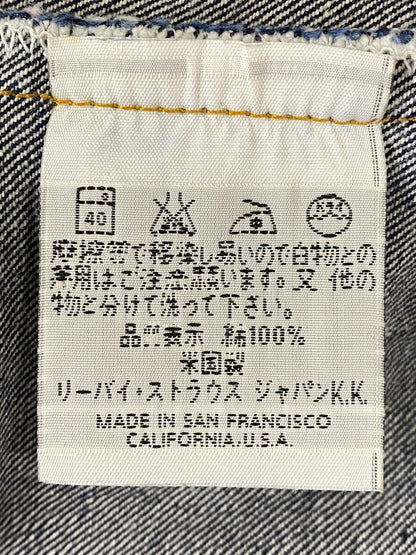 【中古品】【メンズ】 LEVI'S リーバイス 98年製 バレンシア製 501XX DENIM PANTS 501XX デニムパンツ メンズ ボトムス ヴィンテージ ジーンズ ジーパン 157-260710-em-76-min サイズ：W33×L36 カラー：インディゴブルー 万代Net店