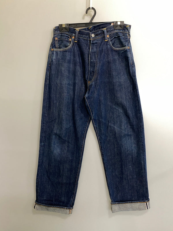 【中古品】【メンズ】 EVISU エヴィス NO.2 2001 DENIM PANTS デニムパンツ メンズ ボトムス ジーパン ジーンズ カモメ 156-260710-em-75-min サイズ：W34×L35 カラー：インディゴブルー 万代Net店