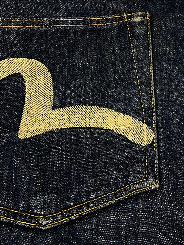 【中古品】【メンズ】 EVISU エヴィス NO.2 2001 DENIM PANTS デニムパンツ メンズ ボトムス ジーパン ジーンズ カモメ 156-260710-em-75-min サイズ：W34×L35 カラー：インディゴブルー 万代Net店