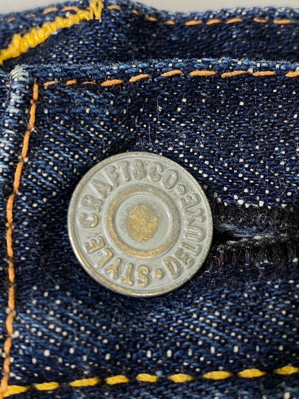 【中古品】【メンズ】 EVISU エヴィス NO.2 2001 DENIM PANTS デニムパンツ メンズ ボトムス ジーパン ジーンズ カモメ 156-260710-em-75-min サイズ：W34×L35 カラー：インディゴブルー 万代Net店