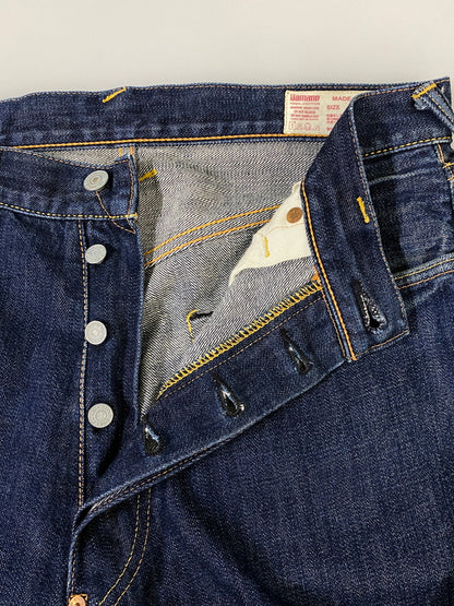 【中古品】【メンズ】 EVISU エヴィス NO.2 2001 DENIM PANTS デニムパンツ メンズ ボトムス ジーパン ジーンズ カモメ 156-260710-em-75-min サイズ：W34×L35 カラー：インディゴブルー 万代Net店