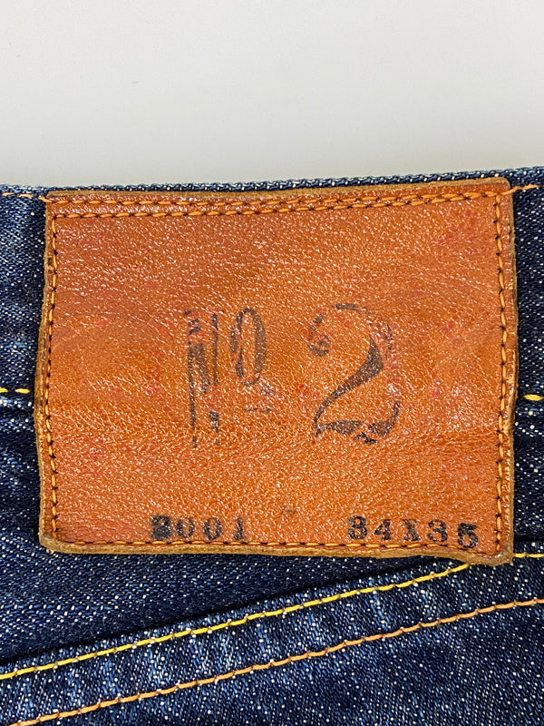 【中古品】【メンズ】 EVISU エヴィス NO.2 2001 DENIM PANTS デニムパンツ メンズ ボトムス ジーパン ジーンズ カモメ 156-260710-em-75-min サイズ：W34×L35 カラー：インディゴブルー 万代Net店