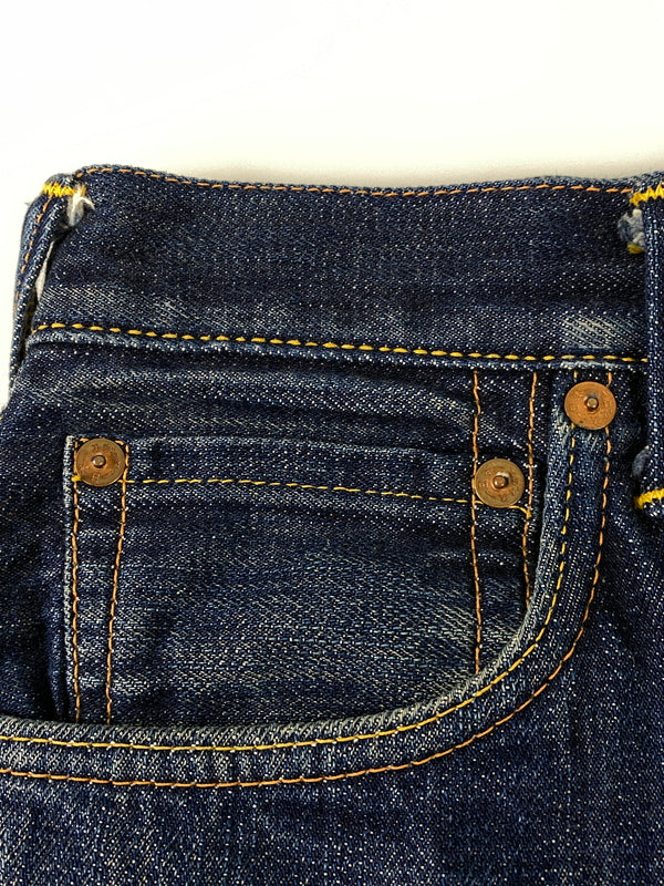 【中古品】【メンズ】 EVISU エヴィス NO.2 2001 DENIM PANTS デニムパンツ メンズ ボトムス ジーパン ジーンズ カモメ 156-260710-em-75-min サイズ：W34×L35 カラー：インディゴブルー 万代Net店