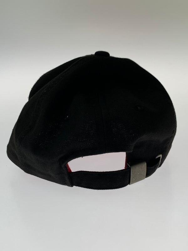 【中古品】【メンズ】 CANADA GOOSE カナダグース LOGO CAP ロゴキャップ メンズ 帽子 185-260709-hu-23-min サイズ：ONESIZE カラー：ブラック/レッド 万代Net店