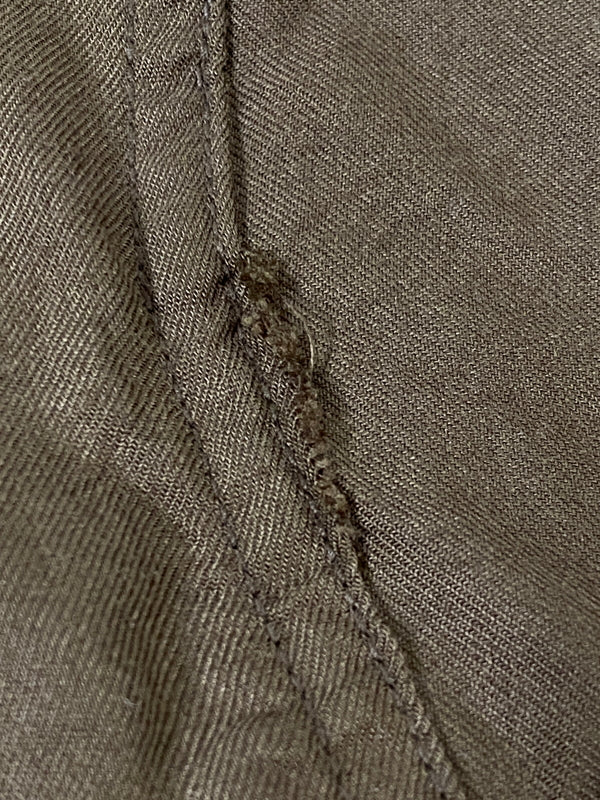 【現状渡し品】【メンズ】 東洋エンタープライズ SUKA SHIRT TT31288 スカシャツ 半袖シャツ 虎 刺繍 メンズ トップス 145-260710-em-74-min サイズ：S カラー：ブラウン 万代Net店