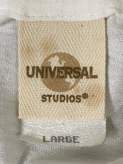 【中古品】【メンズ】 UNIVERSAL STUDIO HOLLYWOOD ユニバーサルスタジオハリウッド 90S JURASSIC PARK THE RIDE TEE 90年代 半袖Tシャツ ヴィンテージ 146-260710-em-70-min サイズ：L カラー：ホワイト 万代Net店