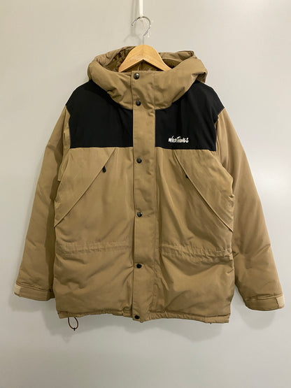 【中古品】【メンズ】 WILD THINGS ワイルドシングス 19AW MOUNTAIN DOWN PARKA WT19435N-PL マウンテンダウンパーカー メンズ アウター 144-260710-em-72-min サイズ：M カラー：ライトカーキ 万代Net店