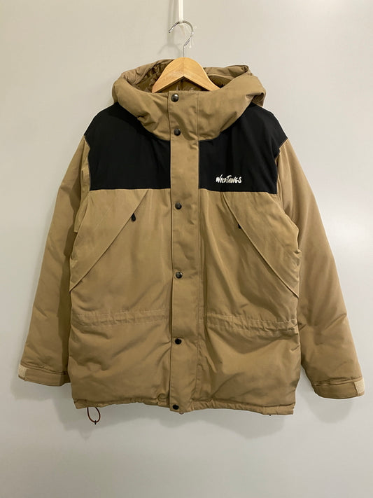 【中古品】【メンズ】 WILD THINGS ワイルドシングス 19AW MOUNTAIN DOWN PARKA WT19435N-PL マウンテンダウンパーカー メンズ アウター 144-260710-em-72-min サイズ：M カラー：ライトカーキ 万代Net店