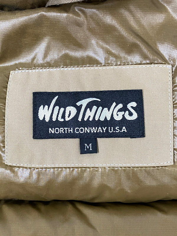 【中古品】【メンズ】 WILD THINGS ワイルドシングス 19AW MOUNTAIN DOWN PARKA WT19435N-PL マウンテンダウンパーカー メンズ アウター 144-260710-em-72-min サイズ：M カラー：ライトカーキ 万代Net店
