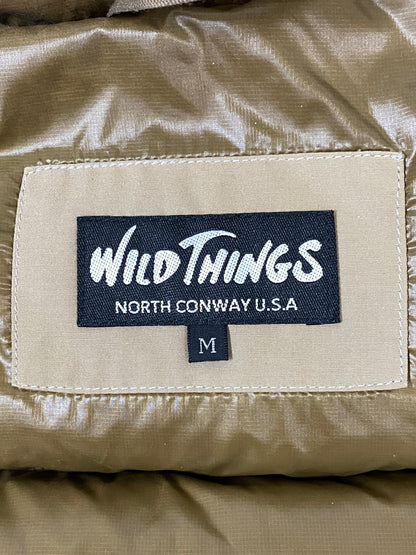 【中古品】【メンズ】 WILD THINGS ワイルドシングス 19AW MOUNTAIN DOWN PARKA WT19435N-PL マウンテンダウンパーカー メンズ アウター 144-260710-em-72-min サイズ：M カラー：ライトカーキ 万代Net店
