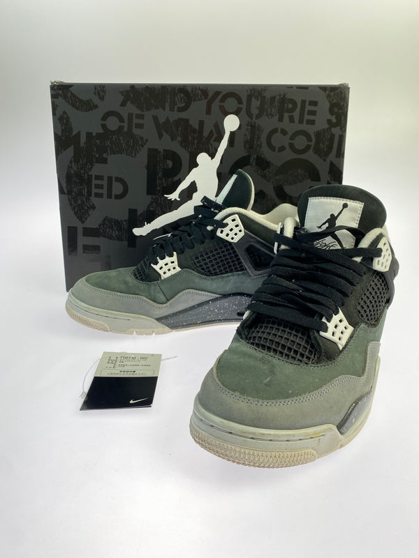 【中古品】【メンズ】 NIKE ナイキ AIR JORDAN 4 RETRO FQ8138-002 エア ジョーダン 4 レトロ スニーカー 靴 160-260709-yn-27-min サイズ：27.5cm US9.5 カラー：BLACK/WHITE-ANTHRACITE-BLACK 万代Net店