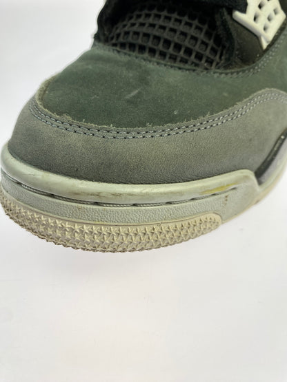 【中古品】【メンズ】 NIKE ナイキ AIR JORDAN 4 RETRO FQ8138-002 エア ジョーダン 4 レトロ スニーカー 靴 160-260709-yn-27-min サイズ：27.5cm US9.5 カラー：BLACK/WHITE-ANTHRACITE-BLACK 万代Net店