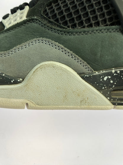 【中古品】【メンズ】 NIKE ナイキ AIR JORDAN 4 RETRO FQ8138-002 エア ジョーダン 4 レトロ スニーカー 靴 160-260709-yn-27-min サイズ：27.5cm US9.5 カラー：BLACK/WHITE-ANTHRACITE-BLACK 万代Net店