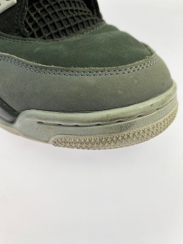 【中古品】【メンズ】 NIKE ナイキ AIR JORDAN 4 RETRO FQ8138-002 エア ジョーダン 4 レトロ スニーカー 靴 160-260709-yn-27-min サイズ：27.5cm US9.5 カラー：BLACK/WHITE-ANTHRACITE-BLACK 万代Net店