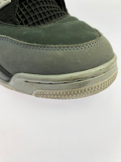 【中古品】【メンズ】 NIKE ナイキ AIR JORDAN 4 RETRO FQ8138-002 エア ジョーダン 4 レトロ スニーカー 靴 160-260709-yn-27-min サイズ：27.5cm US9.5 カラー：BLACK/WHITE-ANTHRACITE-BLACK 万代Net店