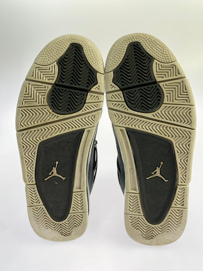 【中古品】【メンズ】 NIKE ナイキ AIR JORDAN 4 RETRO FQ8138-002 エア ジョーダン 4 レトロ スニーカー 靴 160-260709-yn-27-min サイズ：27.5cm US9.5 カラー：BLACK/WHITE-ANTHRACITE-BLACK 万代Net店