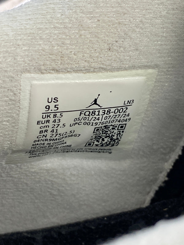 【中古品】【メンズ】 NIKE ナイキ AIR JORDAN 4 RETRO FQ8138-002 エア ジョーダン 4 レトロ スニーカー 靴 160-260709-yn-27-min サイズ：27.5cm US9.5 カラー：BLACK/WHITE-ANTHRACITE-BLACK 万代Net店