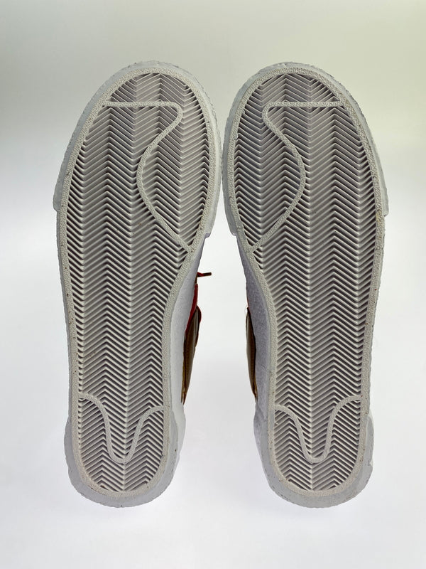 【中古美品】【メンズ】 NIKE ナイキ BLAZER LOW / SACAI DD1877-200 ブレーザーロー サカイ スニーカー 靴 160-260709-yn-26-min サイズ：27.5cm US9.5 カラー：T BRITISH TAN/UNIVERSITY RED 万代Net店