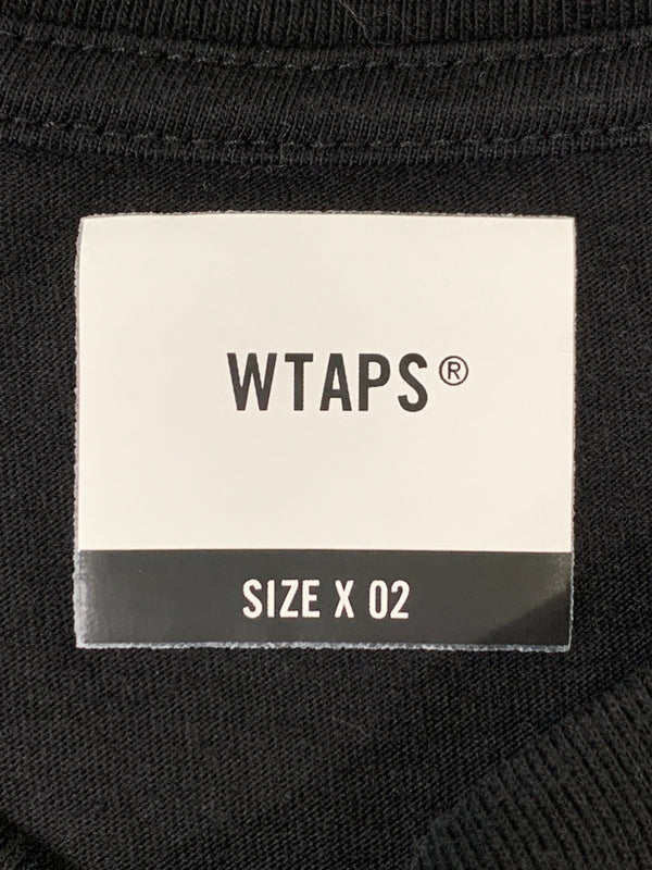 【中古品】【メンズ】 WATPS ダブルタップス CONFIGURATION TEE 221PCDT-ST06S コンフィギュレーション 半袖Tシャツ メンズ トップス 142-260710-em-04-min サイズ：2 カラー：ブラック 万代Net店