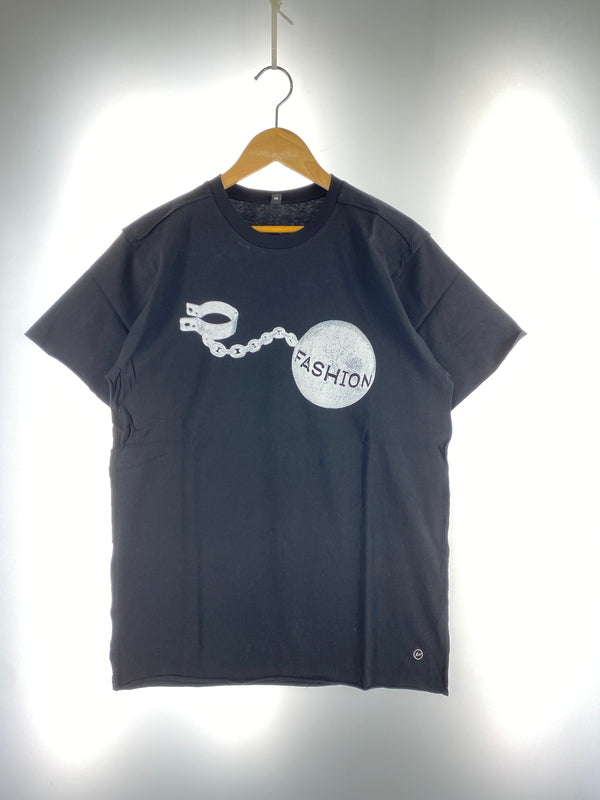 【中古品】【メンズ】 AKASIX BY SIMONBAKER エーケーエーシックス バイ サイモン・ベーカー ×FRAGMENT DESIGN フラグメントデザイン FASHION TEE 半袖Tシャツ 141-260710-em-28-min サイズ：M カラー：ブラック 万代Net店