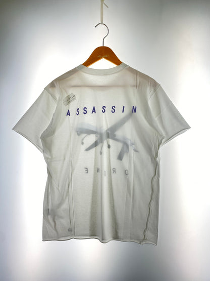 【中古品】【メンズ】 AKA SIX BY SIMONBAKER エーケーエー シックス バイ サイモン ベーカー × FRAGMENT DESIGN フラグメントデザイン DRONE TEE ドローン Tシャツ 141-260710-em-27-min サイズ：M カラー：ホワイト 万代Net店