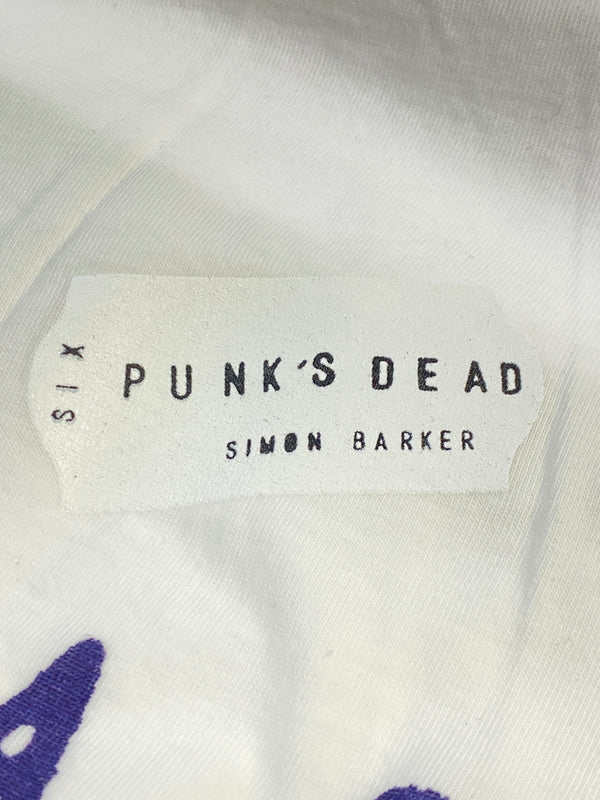 【中古品】【メンズ】 AKA SIX BY SIMONBAKER エーケーエー シックス バイ サイモン ベーカー × FRAGMENT DESIGN フラグメントデザイン DRONE TEE ドローン Tシャツ 141-260710-em-27-min サイズ：M カラー：ホワイト 万代Net店