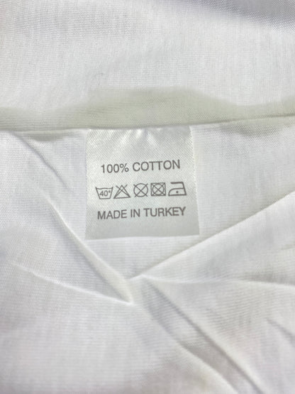 【中古品】【メンズ】 AKA SIX BY SIMONBAKER エーケーエー シックス バイ サイモン ベーカー × FRAGMENT DESIGN フラグメントデザイン DRONE TEE ドローン Tシャツ 141-260710-em-27-min サイズ：M カラー：ホワイト 万代Net店