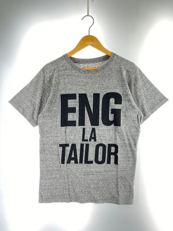 【中古品】【メンズ】 UNIFORM EXPERIMENT ユニフォーム エクスペリメント × ENGLATAILOR イングラテイラー PRINT TEE UE-120132 プリント Tシャツ 142-260710-em-31-min サイズ：2 カラー：グレー 万代Net店