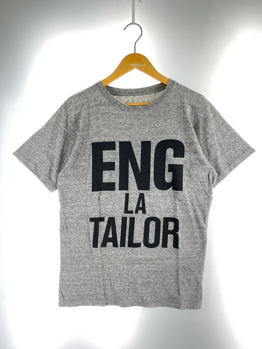 【中古品】【メンズ】 UNIFORM EXPERIMENT ユニフォーム エクスペリメント × ENGLATAILOR イングラテイラー PRINT TEE UE-120132 プリント Tシャツ 142-260710-em-31-min サイズ：2 カラー：グレー 万代Net店
