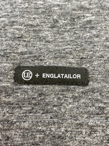 【中古品】【メンズ】 UNIFORM EXPERIMENT ユニフォーム エクスペリメント × ENGLATAILOR イングラテイラー PRINT TEE UE-120132 プリント Tシャツ 142-260710-em-31-min サイズ：2 カラー：グレー 万代Net店