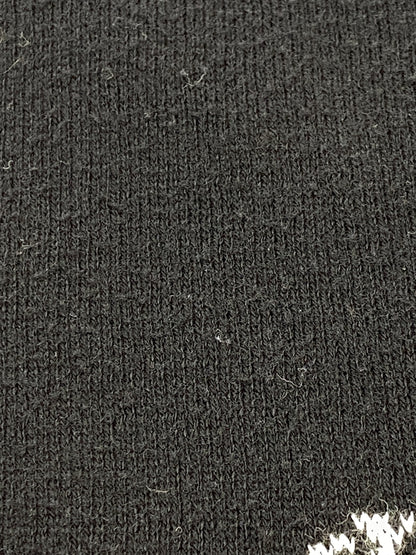 【中古品】【メンズ】 ARMANI EXCHANGE アルマーニエクスチェンジ LOGO SWEATER ロゴ セーター メンズ トップス ニット 長袖 141-260710-em-30-min サイズ：M カラー：ブラック 万代Net店