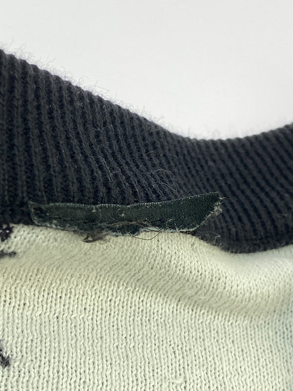 【中古品】【メンズ】 ARMANI EXCHANGE アルマーニエクスチェンジ LOGO SWEATER ロゴ セーター メンズ トップス ニット 長袖 141-260710-em-30-min サイズ：M カラー：ブラック 万代Net店