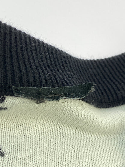 【中古品】【メンズ】 ARMANI EXCHANGE アルマーニエクスチェンジ LOGO SWEATER ロゴ セーター メンズ トップス ニット 長袖 141-260710-em-30-min サイズ：M カラー：ブラック 万代Net店
