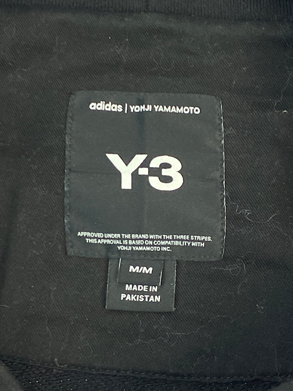 【中古品】【メンズ】 Y-3 ワイスリー LOGO GRAPHIC HOODIE ロゴ グラフィック フーディー メンズ トップス パーカ 長袖 140-260710-em-25-min サイズ：M カラー：ブラック 万代Net店