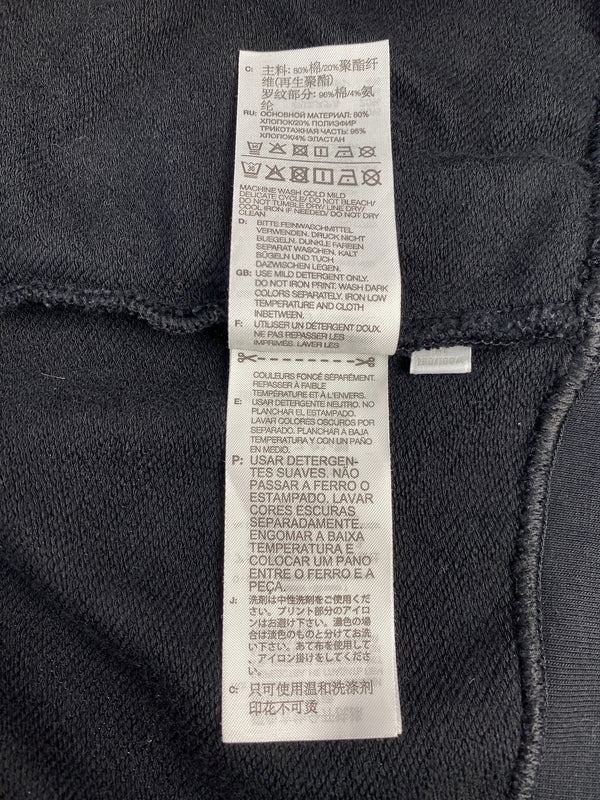 【中古品】【メンズ】 Y-3 ワイスリー LOGO GRAPHIC HOODIE ロゴ グラフィック フーディー メンズ トップス パーカ 長袖 140-260710-em-25-min サイズ：M カラー：ブラック 万代Net店