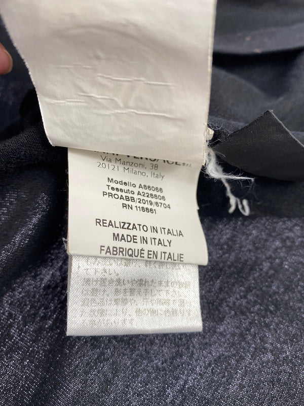 【現状渡し品】【メンズ】 VERSACE ヴェルサーチェ ラインストーンロゴTシャツ 半袖 メンズ トップス 141-260710-em-29-min サイズ：２XL カラー：ブラック 万代Net店