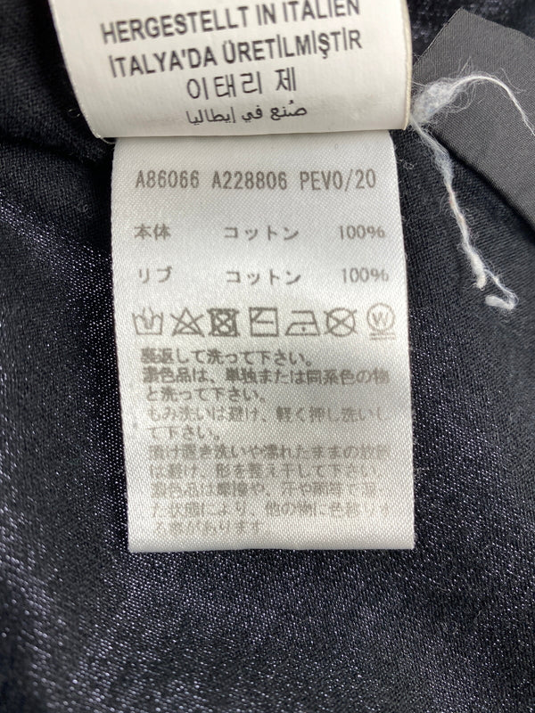 【現状渡し品】【メンズ】 VERSACE ヴェルサーチェ ラインストーンロゴTシャツ 半袖 メンズ トップス 141-260710-em-29-min サイズ：２XL カラー：ブラック 万代Net店