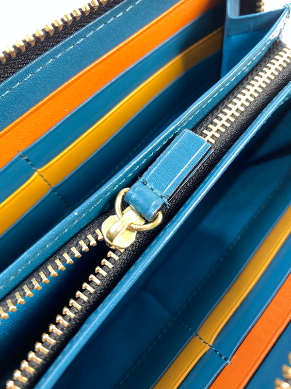 【中古品】【メンズ/レディース】 VIVIENNE WESTWOOD ヴィヴィアン ウエストウッド ラウンドファスナー長財布 VWK886 200-260713-KS-24-min カラー：ブラック 万代Net店