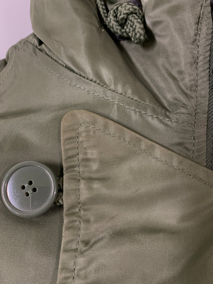 【中古品】【メンズ】 ALPHA INDUSTRIES アルファ インダストリーズ N-3B FLIGHT JACKET 20024-21 フライトジャケット メンズ アウター ミリタリー ジャケット 防寒 145-260710-em-21-min サイズ：L カラー：モスグリーン 万代Net店