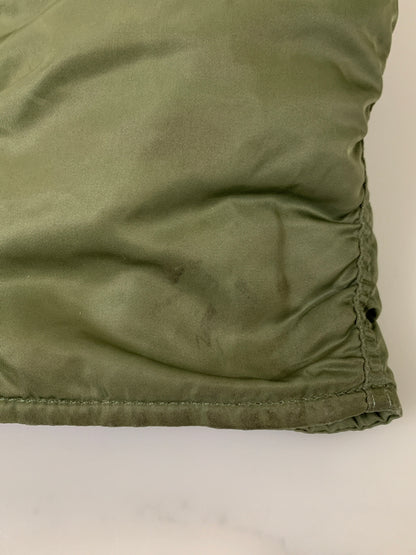 【中古品】【メンズ】 ALPHA INDUSTRIES アルファ インダストリーズ N-3B FLIGHT JACKET 20024-21 フライトジャケット メンズ アウター ミリタリー ジャケット 防寒 145-260710-em-21-min サイズ：L カラー：モスグリーン 万代Net店